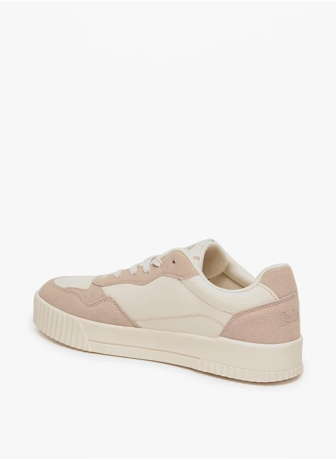 لي كوبر Women's Low Ankle Lace-Up Sneakers