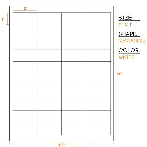 Crinklee Waterproof Essential Oil Labels, 200 Rectangles, Oil-Proof, Highly Durable, Strong Glue, for 5ml and Larger Bottles and Rollers - Image 3