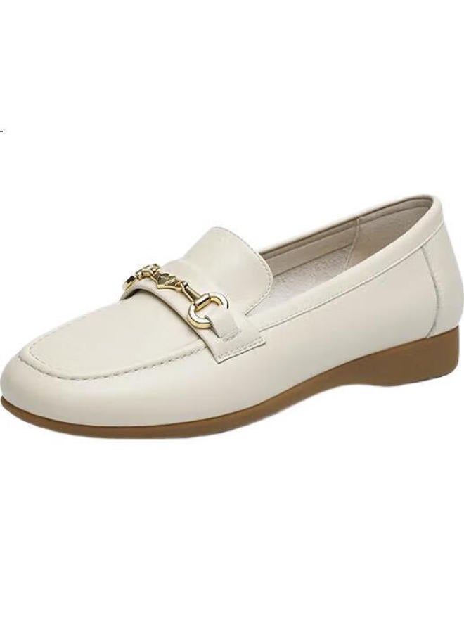 Red Dragonfly Spring Comfortable Flat Shallow Mouth Slip-On Women'S Single Shoes Wbb152102 Beige Size 37 - Image 2