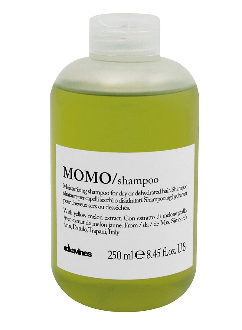 Davines Momo Moisturizing Shampoo for Dry and Dehydrated Hair - Image 1
