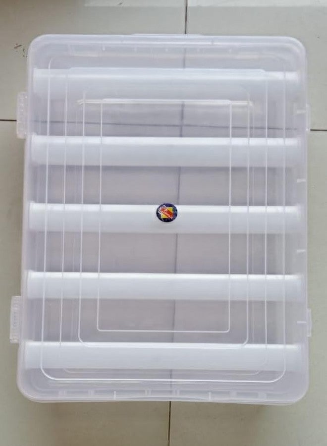 Ewings 5 rod Bangle Box Chudi Set Organizer Jewelery Storage Display Box for Bangles For Women and Girls, Plastic, White - Image 5