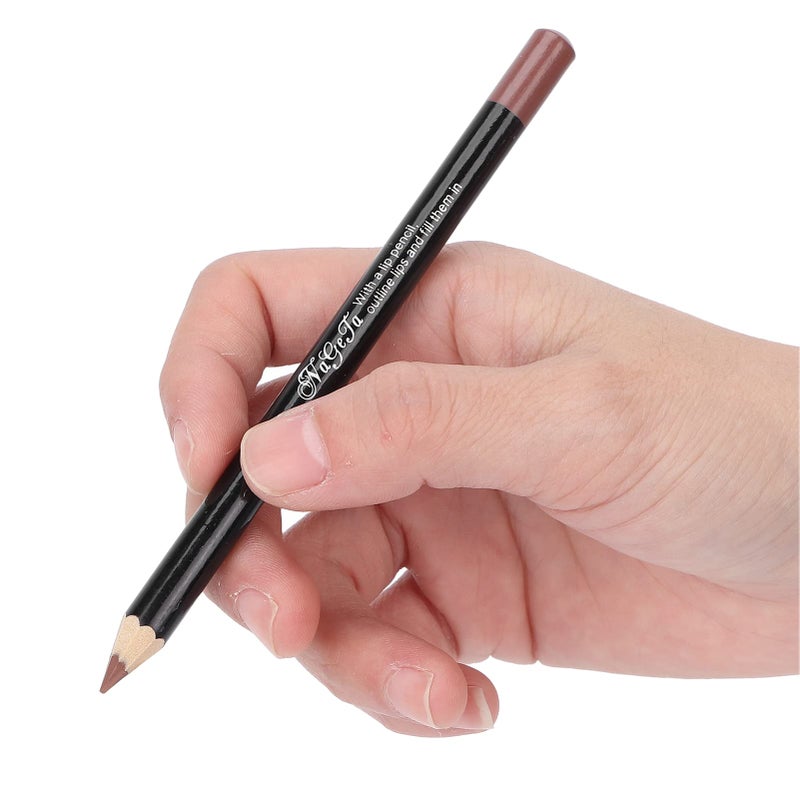 ANGGREK Lip Liner, 6pcs Lip Liner Professional Matte Long Lasting Lip Pencil Pigmented Cosmetics(set 02) - Image 5