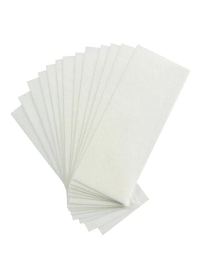 NIKITA.VIVI 100-Piece Hair Removal Wax Strip Set Depilatory Paper White  - Image 2