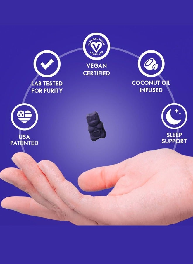 SugarBearPro Sleep Gummies – 2 Month Supply | Extra Strength 6mg Melatonin | Vegan Sleep Aid with B6, L-Theanine, 5-HTP, Valerian | For Adults & Teens | Certified Kosher - Image 3