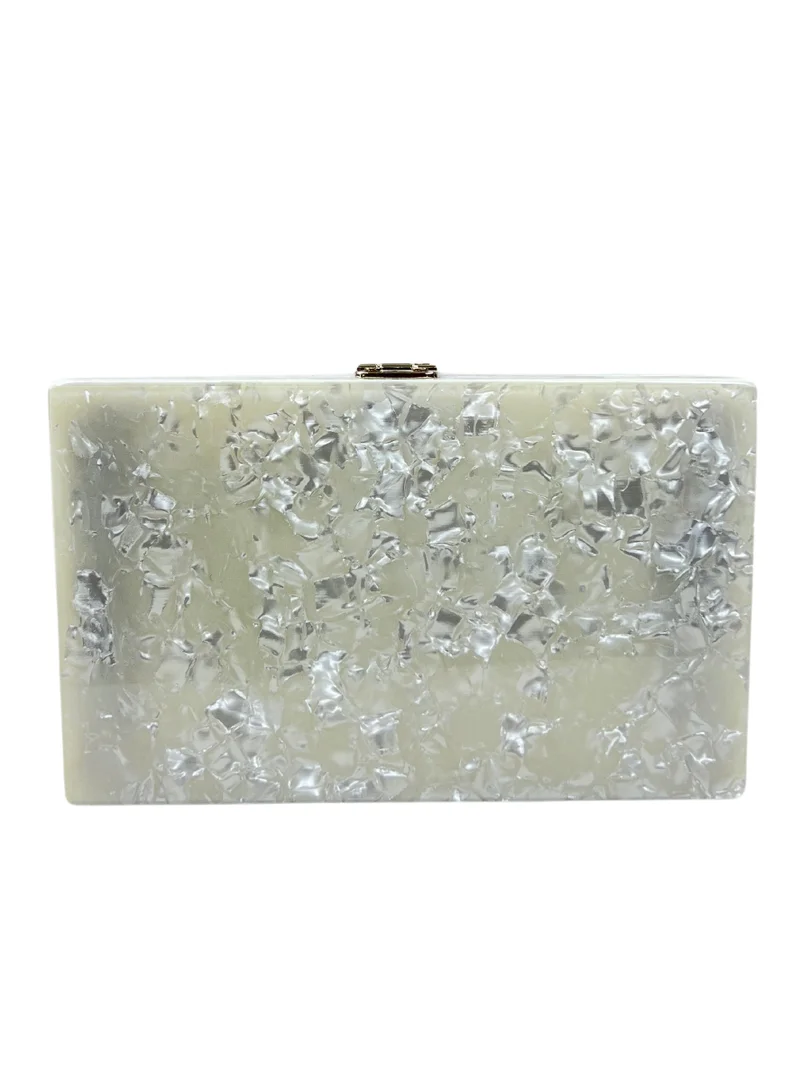 هارشاز جلام كلاتشز Square Shape Diamond Resin Clutch