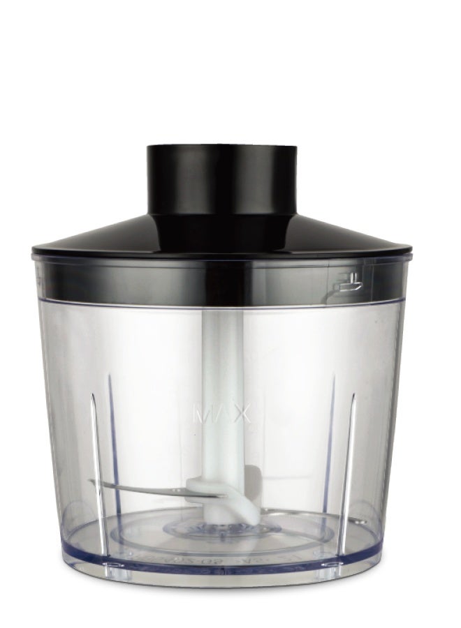 TORNADO Hand Blender 600W Motor, 2 Speeds with Stepless Variable Speed Control, Plastic Body with Stainless Steel Trim, Detachable Shaft, Black/Silver - THB5405-GS - 1-Year Free Warranty - Image 5