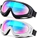 LOEO Motorcycle Goggles 2 Pack ATV Dustproof Dirt Bike Goggles for Ski Racing Riding Off Road Waterproof Motocross - Image 2
