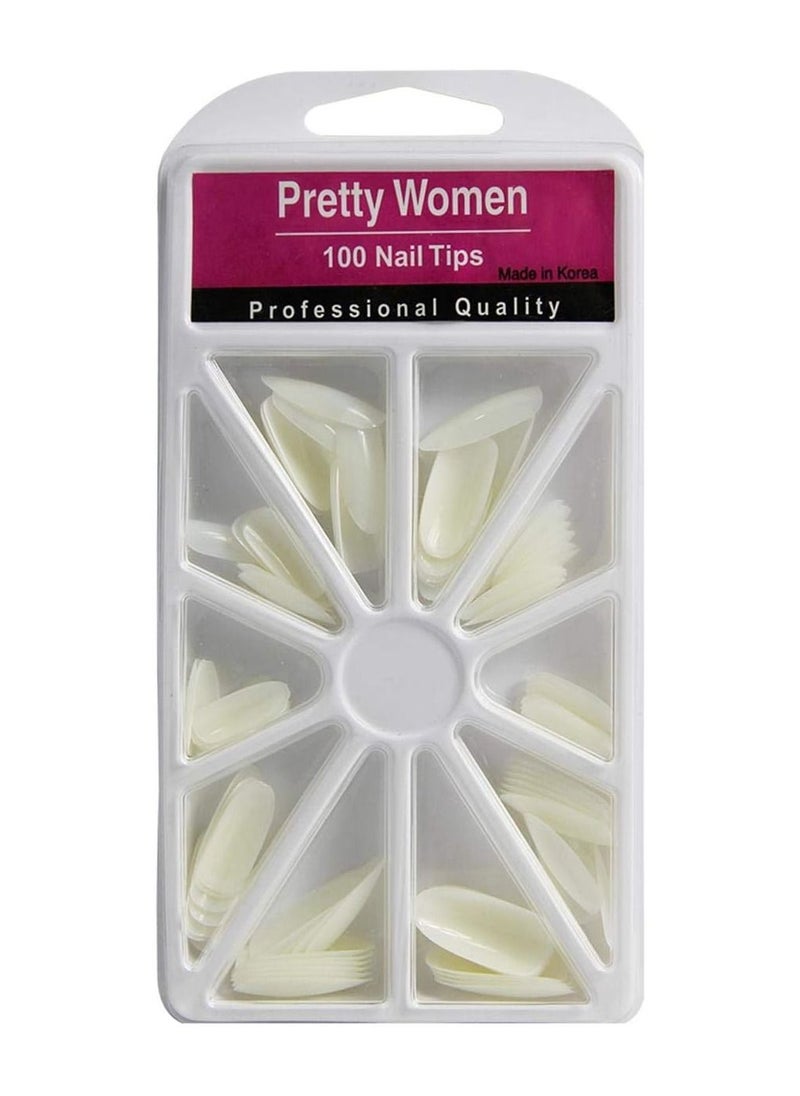 Pretty Woman Pretty Woman NAIL TIPS KOREA 100PCS 