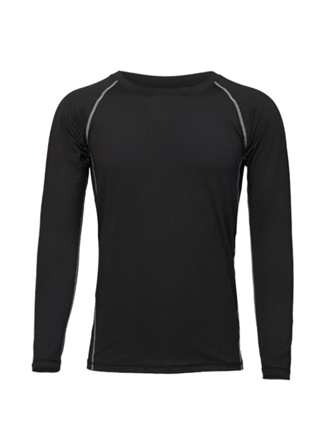 Men's Long Sleeves T-shirt for Fitness, Sports, Outdoor, Running