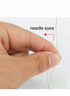 KASTWAVE Beading Needles, 6 Sizes Beads Needles Big Eye Beading Needles Collapsible Beading Needles Set for Jewelry Making with Needle Bottle 18 Pieces  - Image 2