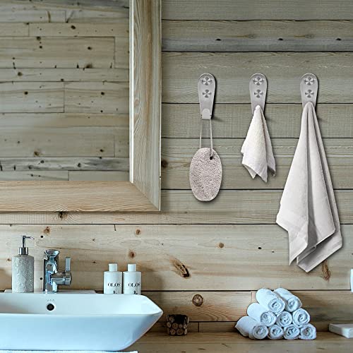 CGBE Coat Hooks for Wall, Stainless Steel Heavy Duty Outdoor Hooks for Hanging Towel No Rust Outside Towel Hooks Wall Mounted with Screws and Anchor for Key, Towel, Bags, Cup, Hat (4 Pack Silver) - Image 5