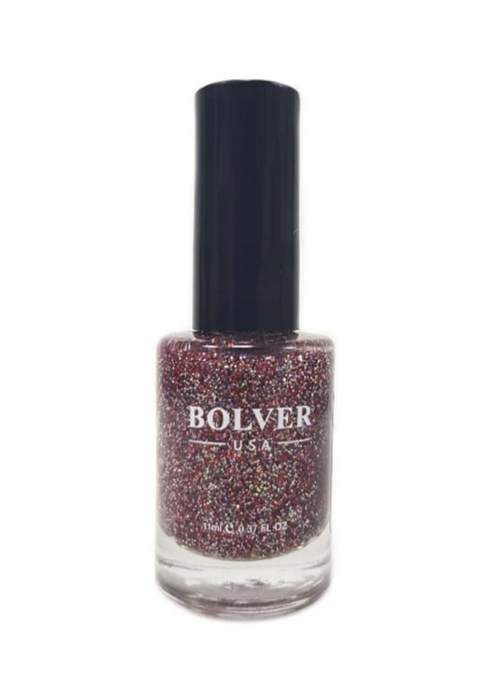 بولفر طلاء أظافر لامع يدوم طويلا وردي لامع 686