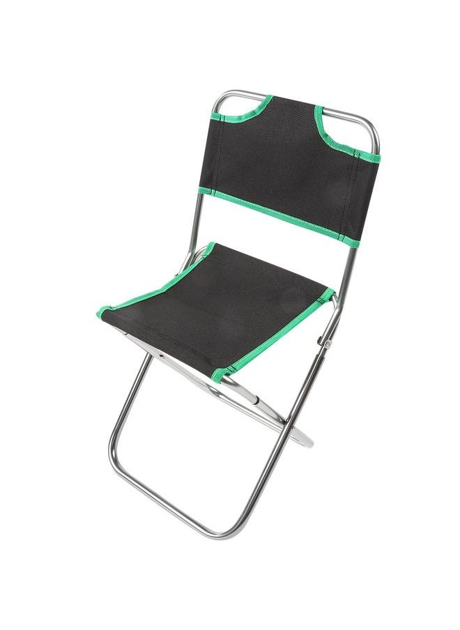 Thoraya Portable Folding Stool Aluminum Alloy Foldable Fishing Chair Outdoor Camping Seat​ (Green)  - Image 3