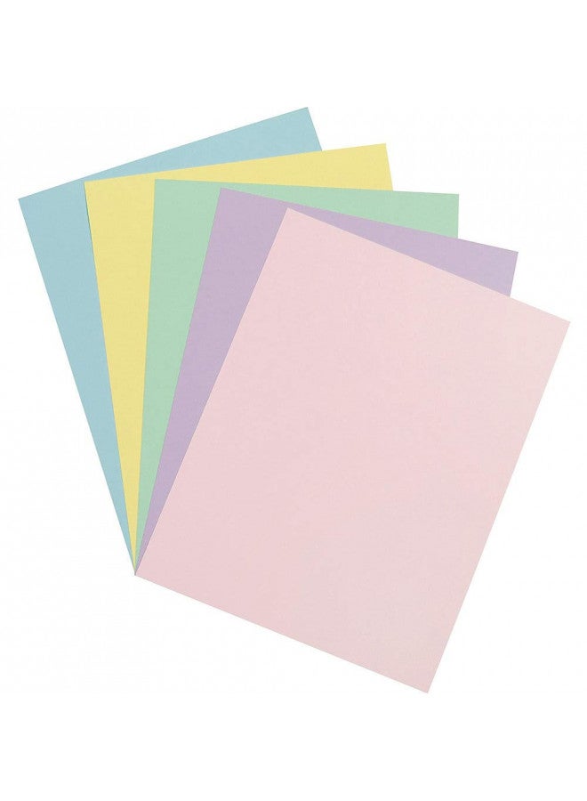 Array Card Stock Pacon Card Stock, 8 1/2 inches x 11 Inches, Pastel Assortment, 100 Sheets (101315), Assorted Pastel - Image 2