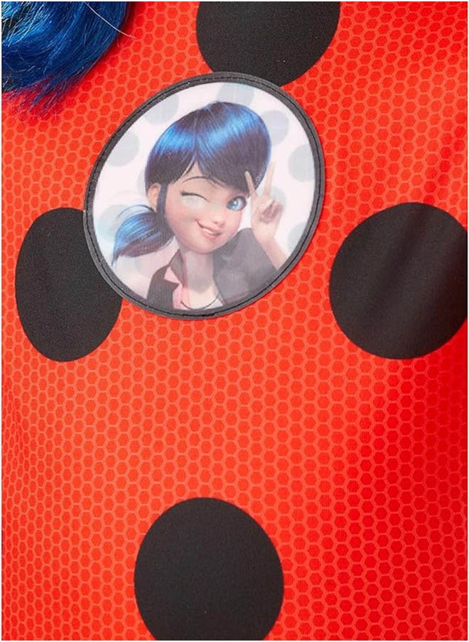 RUBIE'S - Deluxe Ladybug Costume For Age 7-8 Years, Size L (Height 128cm) - Image 1