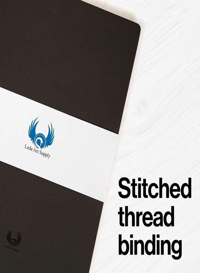 Leda Art Supply Softcover Sketch Book, A4 Sketchbook for Drawing, Lay Flat for Everyone, 160 Plain Pages Artist Journal Ideal for Ink, Water Color, Pen, Pencils, Size: Extra Large, Leda Art Supply - Image 5