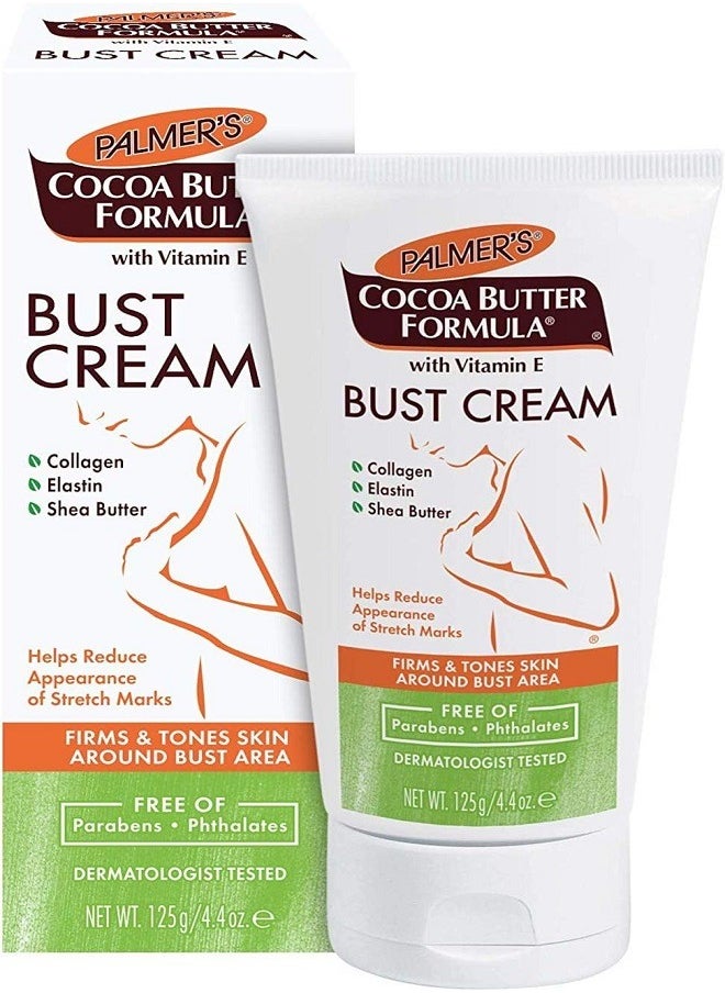 PALMER'S - Palmer's Cocoa Butter Formula Bust Cream with Vitamin E Tubes (4.4oz) - Image 1