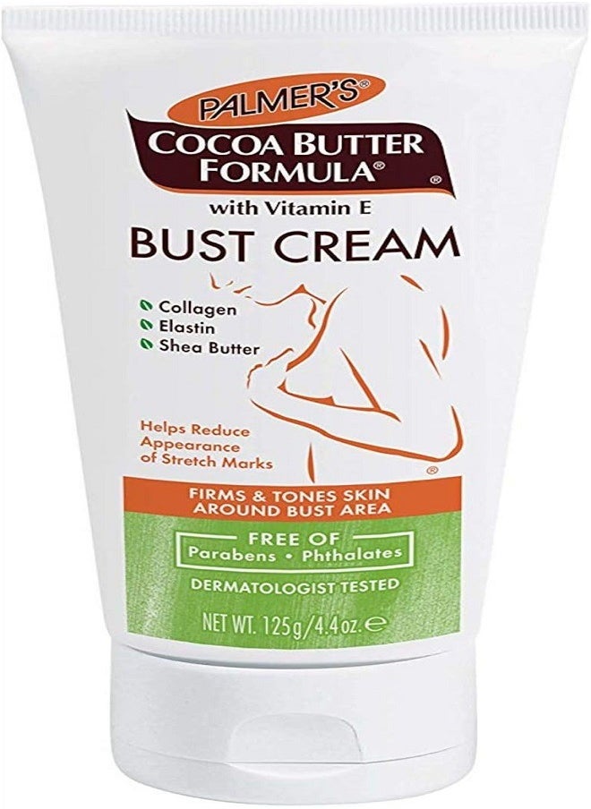 PALMER'S - Palmer's Cocoa Butter Formula Bust Cream with Vitamin E Tubes (4.4oz) - Image 1