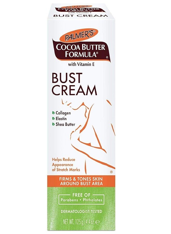 PALMER'S - Palmer's Cocoa Butter Formula Bust Cream with Vitamin E Tubes (4.4oz) - Image 1