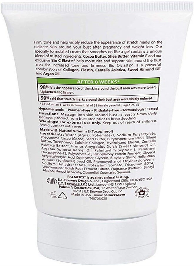 PALMER'S - Palmer's Cocoa Butter Formula Bust Cream with Vitamin E Tubes (4.4oz) - Image 1