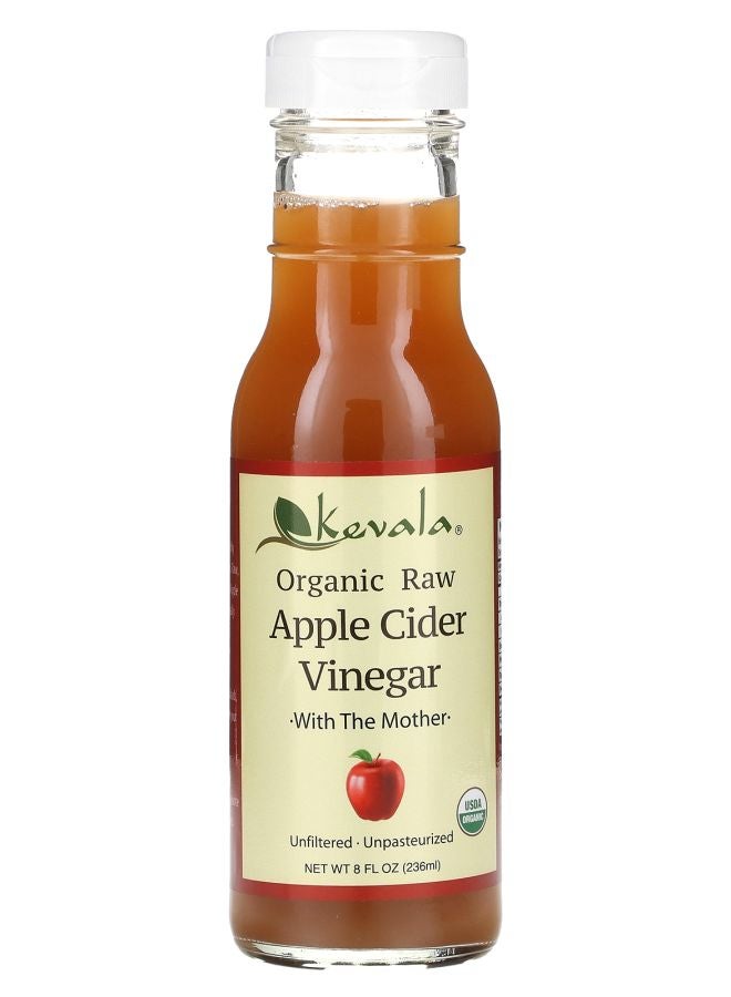 Kevala Organic Raw Apple Cider Vinegar With The Mother 8 fl oz (236 ml)