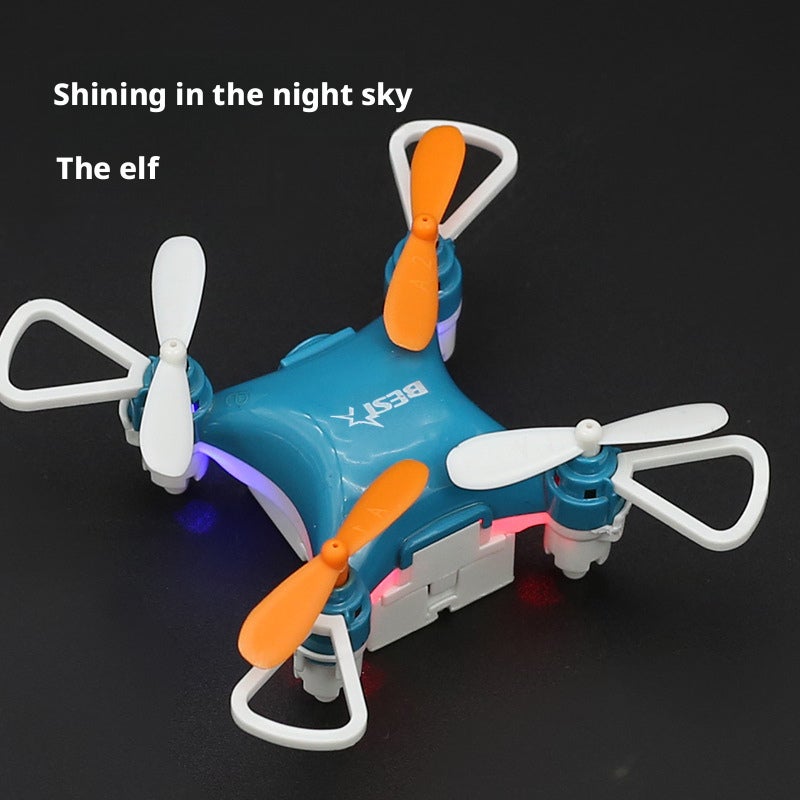 Mini Pocket Drone Remote Control Quadcopter Long Battery Life Durable Toy for Boys - Image 1