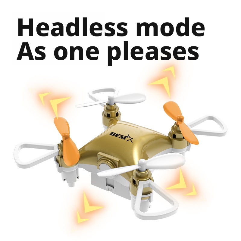 Mini Pocket Drone Remote Control Quadcopter Long Battery Life Durable Toy for Boys - Image 3