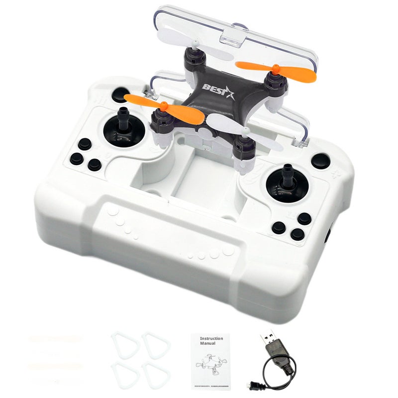 Mini Pocket Drone Remote Control Quadcopter Long Battery Life Durable Toy for Boys - Image 4