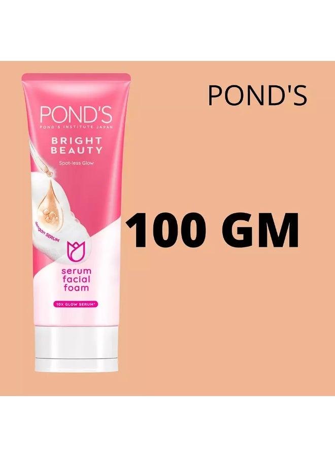 PONDS Ponds Bright Beauty Spot Less Glow Facewash 100gms - Image 2