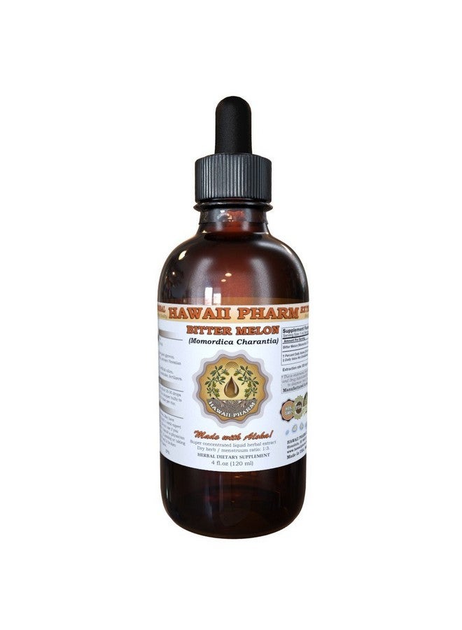 HawaiiPharm Bitter Melon Liquid Extract Organic Bitter Melon Momordica Charantia Dried Fruit Tincture Herbal Supplement 2 Oz - Image 2