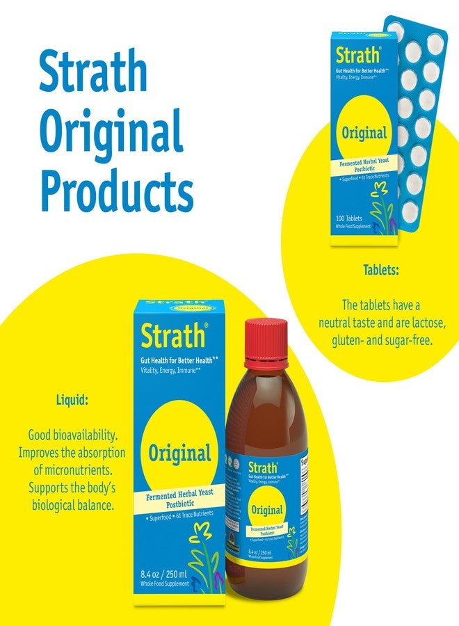 Bio-Strath Strath Fermented Herbal Yeast Postbiotic - (8.4 Fl oz) Daily Nutritional Food Supplement Liquid | Supports Metabolism | Vegetarian | Lactose-Free | No Artificial Additives - Image 5