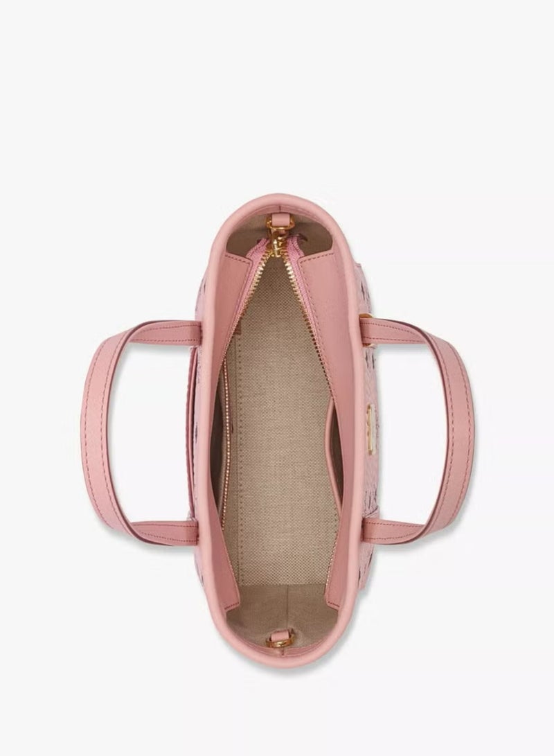 MCM TONI Mini handbag Diagonal tote bag（Pink） - Image 5