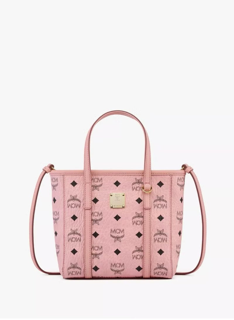 MCM TONI Mini handbag Diagonal tote bag（Pink） - Image 1