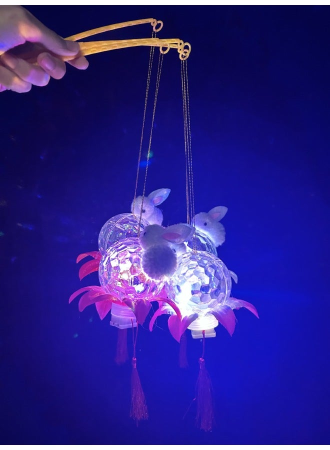 June 1 Night Market Hot Luminous Portable Lotus Lamp Bobo Ball TikTok Internet Hot Stall Supply Fireworks Lantern 