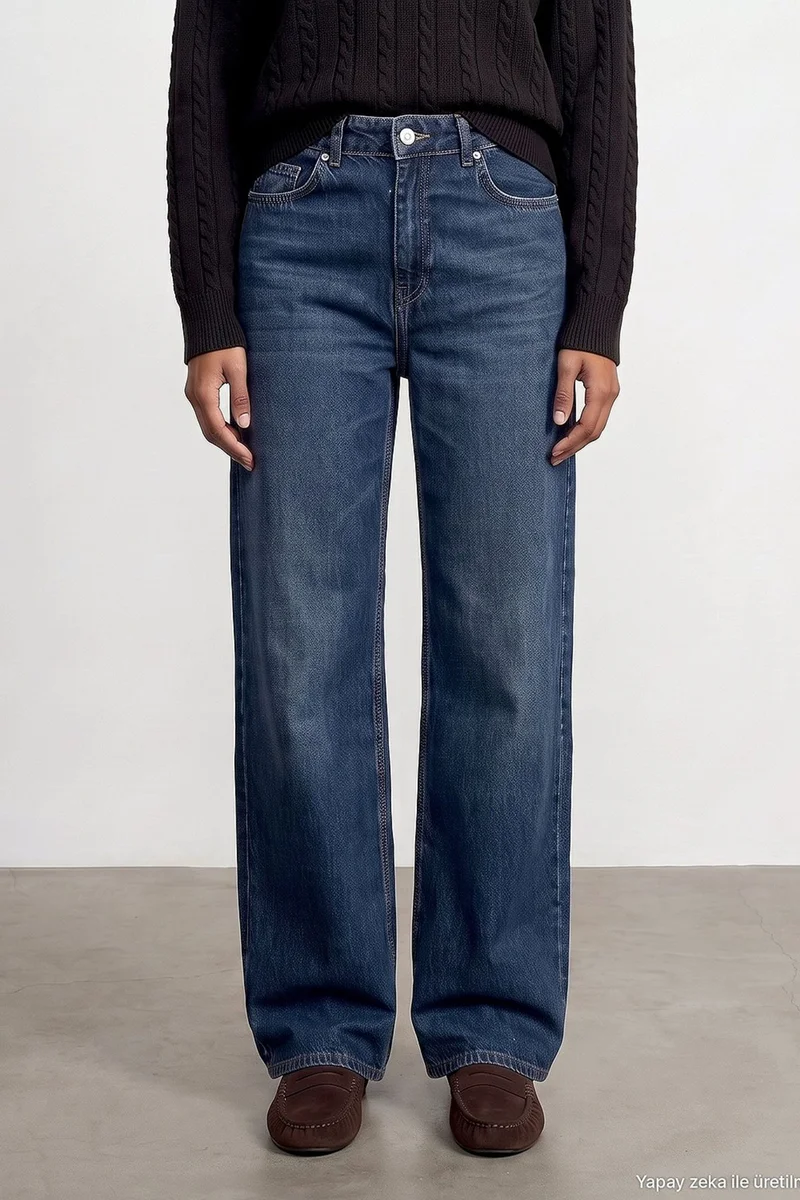 DILVIN Women’s Straight-Leg Jeans