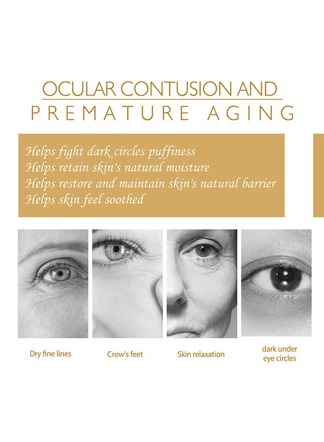 EELHOE Carnosine Eye Oil, Anti-Aging Serum For Dark Circles And Puffiness, Bags, Crows Feet, Wrinkles, With Hyaluronic Acid And Skin-Firming Peptides Eye Serum - Image 5