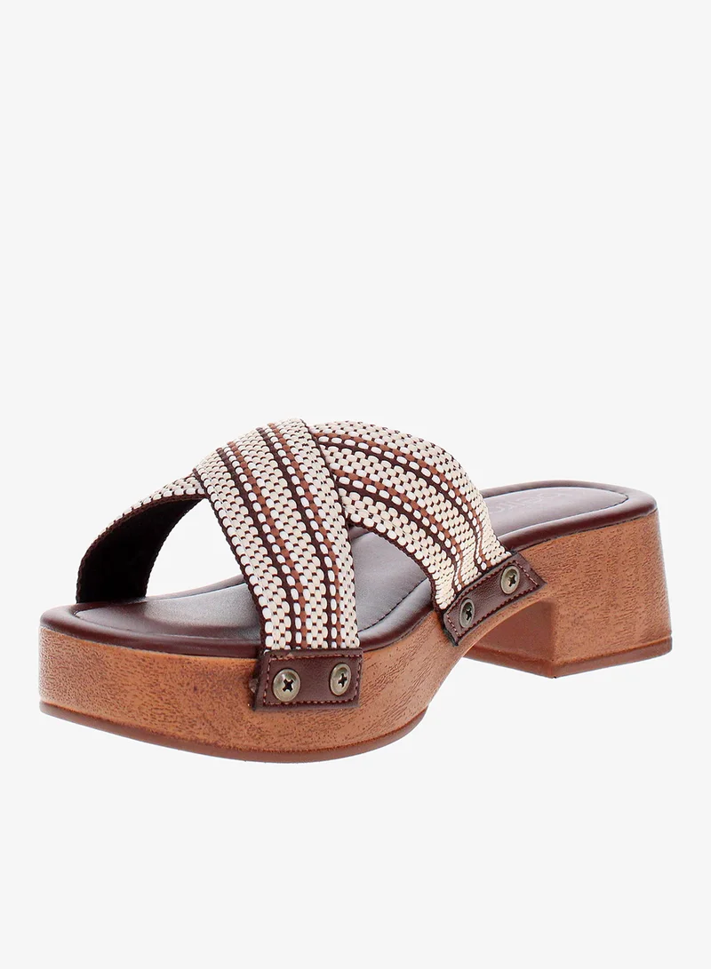 Beira Rio Coffee Beira Rio Women’s Flat Summer Footwear – Lightweight Slip-On Comfort with Stylish Casual Design for Women | Best Price UAE