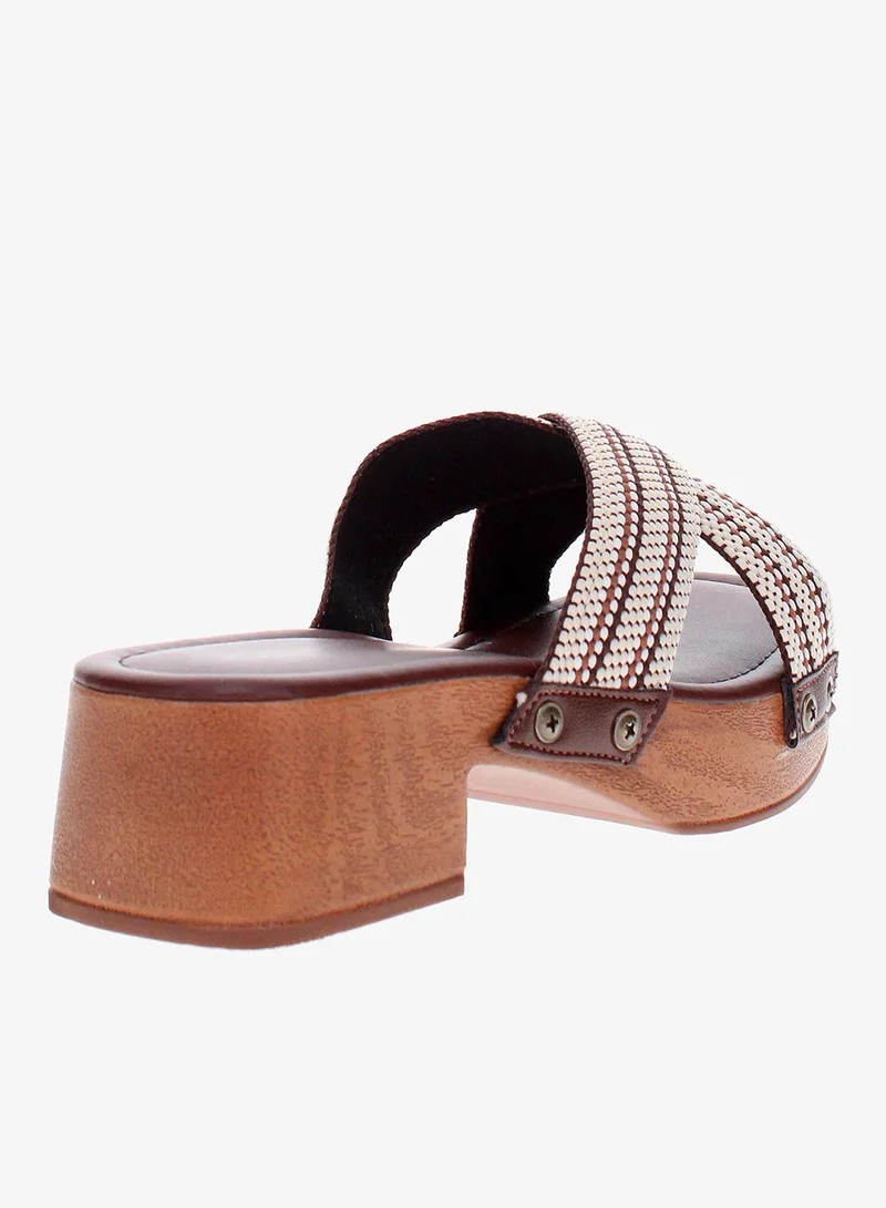 Beira Rio Coffee Beira Rio Women’s Flat Summer Footwear – Lightweight Slip-On Comfort with Stylish Casual Design for Women | Best Price UAE