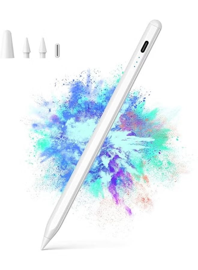Rechargeable Active Stylus Pen with Palm Rejection, Magnetic Design and Tilt Sensitivity for Compatible Tablets, Ideal for Digital Writing, Drawing and Precision Tasks - Image 1