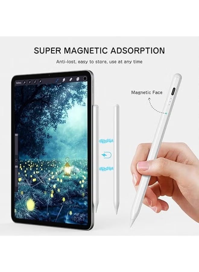 Rechargeable Active Stylus Pen with Palm Rejection, Magnetic Design and Tilt Sensitivity for Compatible Tablets, Ideal for Digital Writing, Drawing and Precision Tasks - Image 3