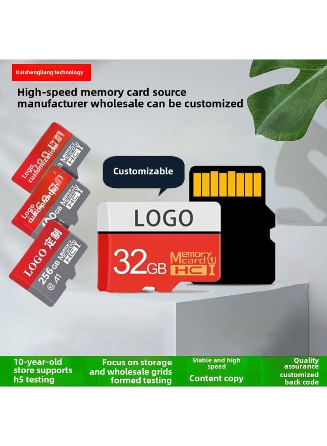 بطاقة ذاكرة 8 جيجا بايت للبيع بالجملة من المصنع، بطاقة مراقبة TF بسعة 16 جيجا بايت، كاميرا 32 جيجا بايت، مسجل قيادة 64 جيجا بايت، آلة ألعاب 128 جيجا بايت - السعة: 8 جيجا بايت - Image 1