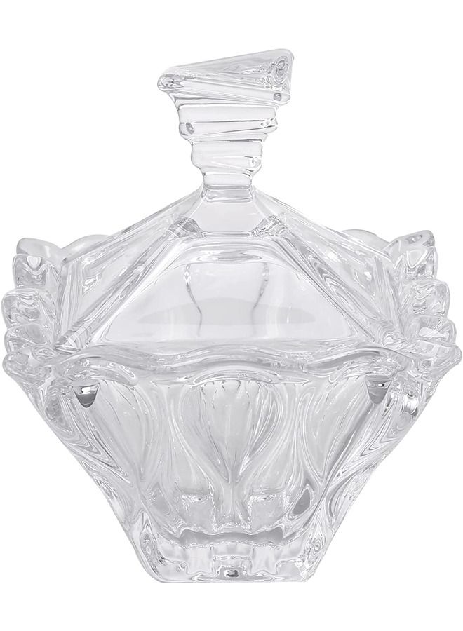 Ocean Non Lead Small Bowl Box Crystal Transparent