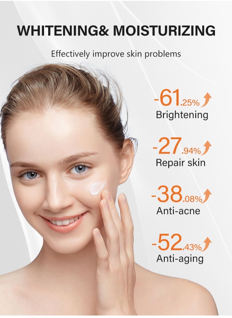 MOOYAM - Kojic Acid Face cream Anti Aging Wrinkle Acne Dark Spot Removing Whitening Face Cream 50g - Image 1