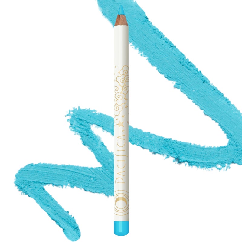 Pacifica Waterproof Eyeliner Pencil â€“ Pastel Ocean Blue Liner Longwear, Smudge-Proof, Eye Liner Eye Makeup Vegan & Cruelty-Free Ophthalmologist Tested - Image 1
