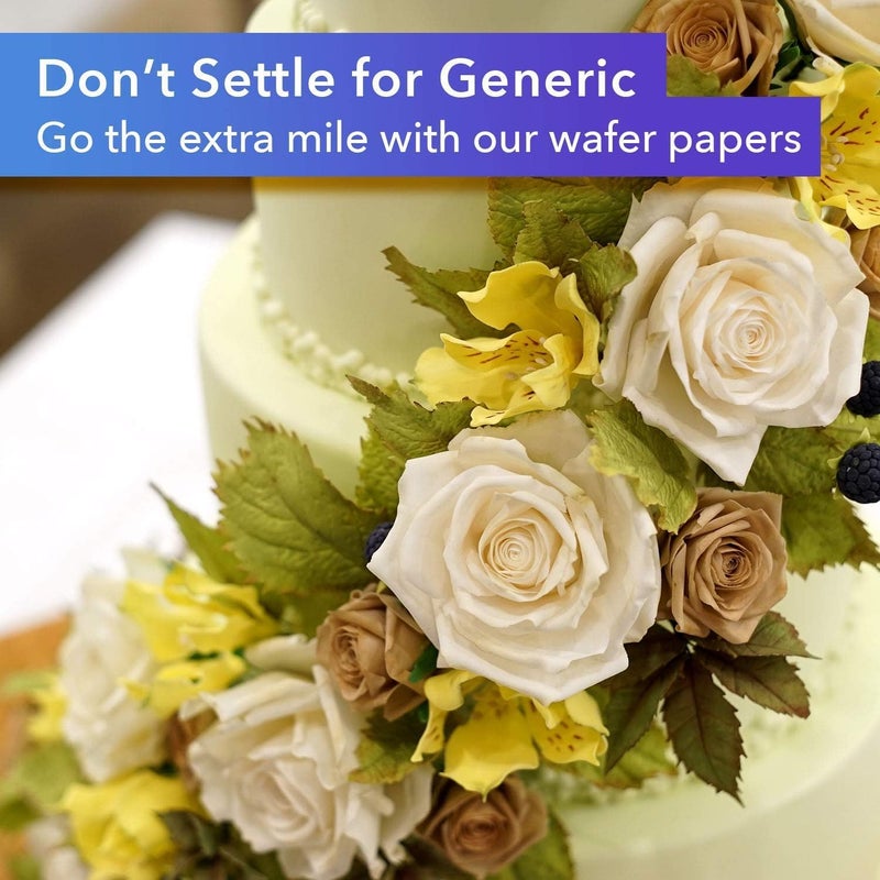 Oasis Supply Edible Wafer Paper - 100 Sheets - Image 2