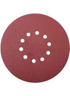آي بيل قرص صنفرة iBELL مقاس 225 مم (9 بوصات) لصنفرة الحوائط الجافة IBELL DS25-80 مع 10 فتحات لشفط الغبار بحبيبات 100 (عبوة من 10 قطع)  - Image 1
