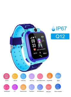 Smart Watch For Kids Student Waterproof  Blue