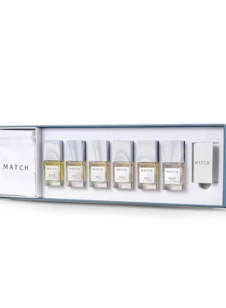 Match Discovery Set 6Pecs*10Ml EDP   Vaporisateur_Natural Spray - Image 2