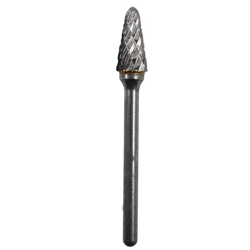 NityaEcommerce 10Pcs 18 Carbide Alloy Burr Rotary Drill Bits Tools Cutter Files Set Shank for Most Carving and Drilling Rotary Drill Die Grinder - Image 3