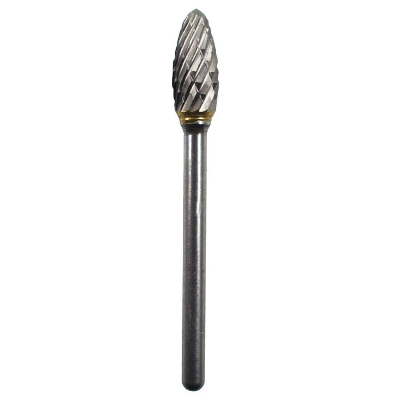 NityaEcommerce 10Pcs 18 Carbide Alloy Burr Rotary Drill Bits Tools Cutter Files Set Shank for Most Carving and Drilling Rotary Drill Die Grinder - Image 4